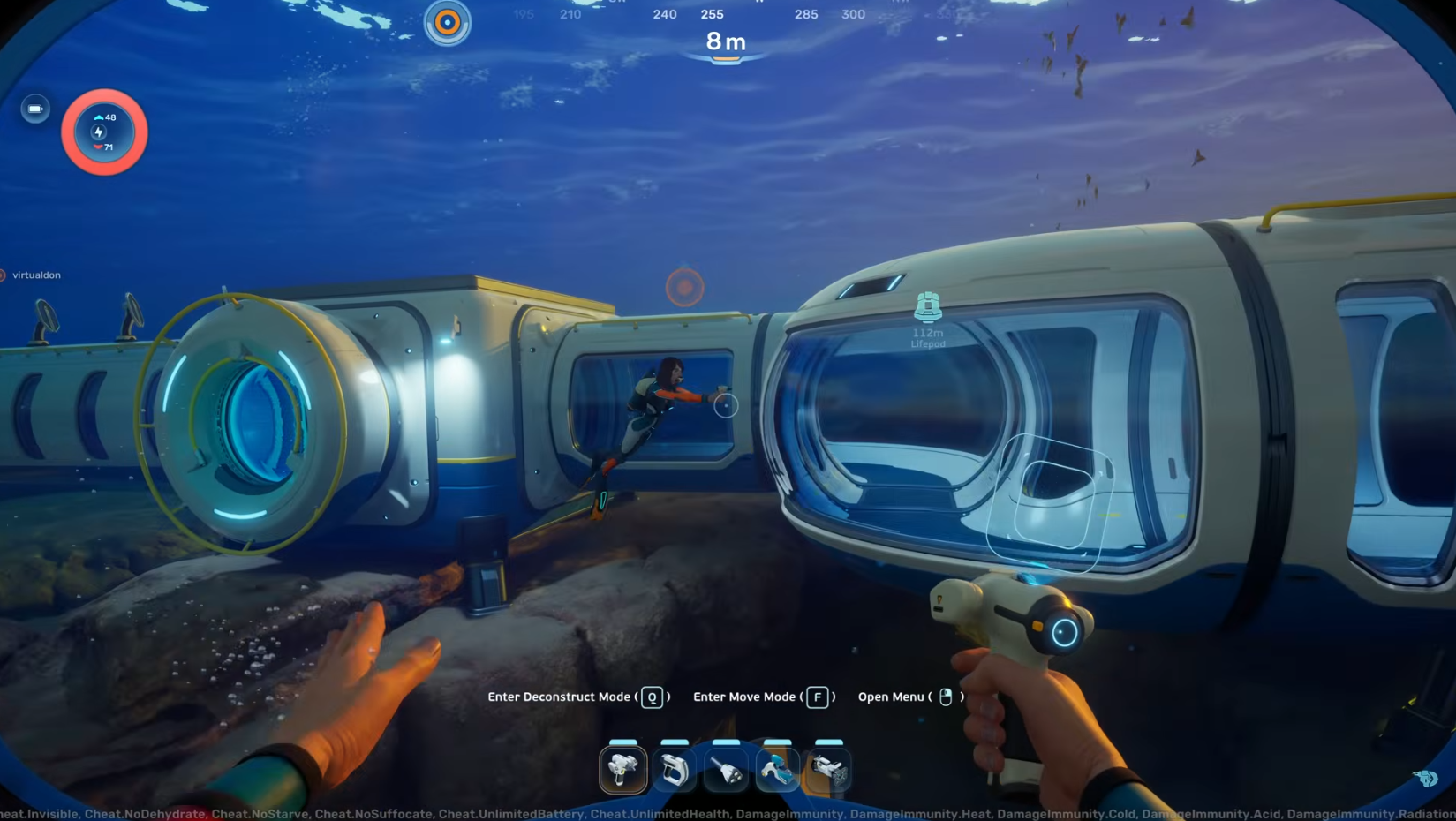 Subnautica 2 procedural base building system in action