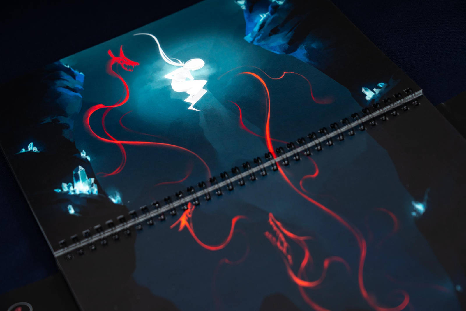 Персонажи Люма и Бром в настольной игре Storyfold: Тёмный Лес