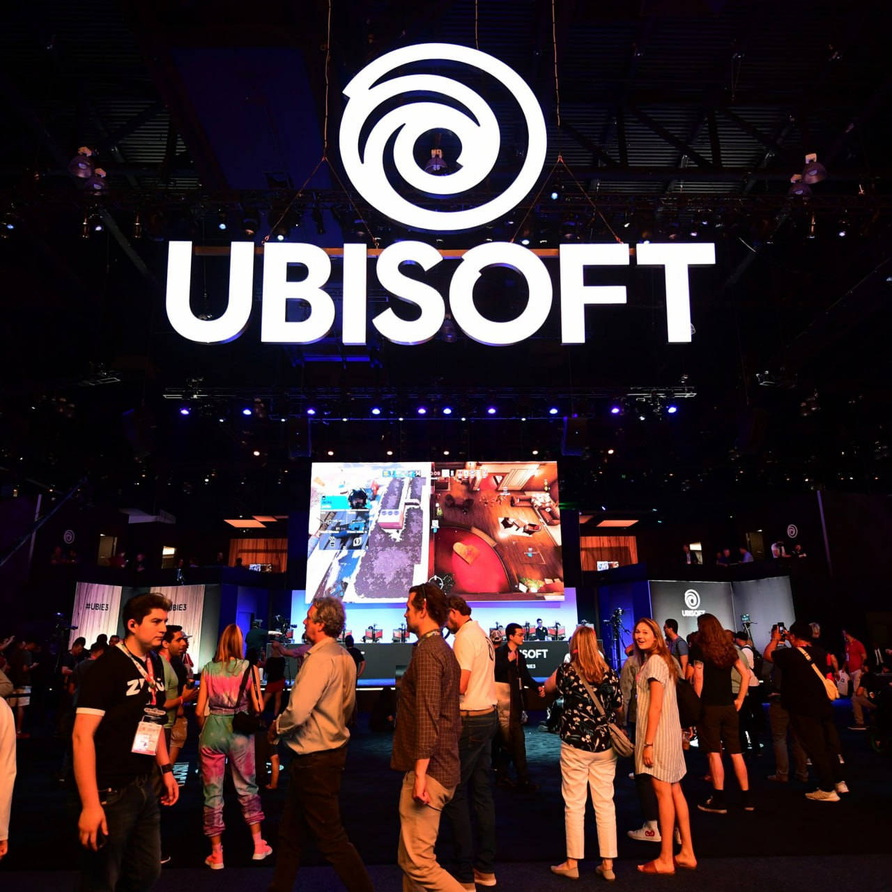 Логотип Ubisoft или иллюстративное изображение