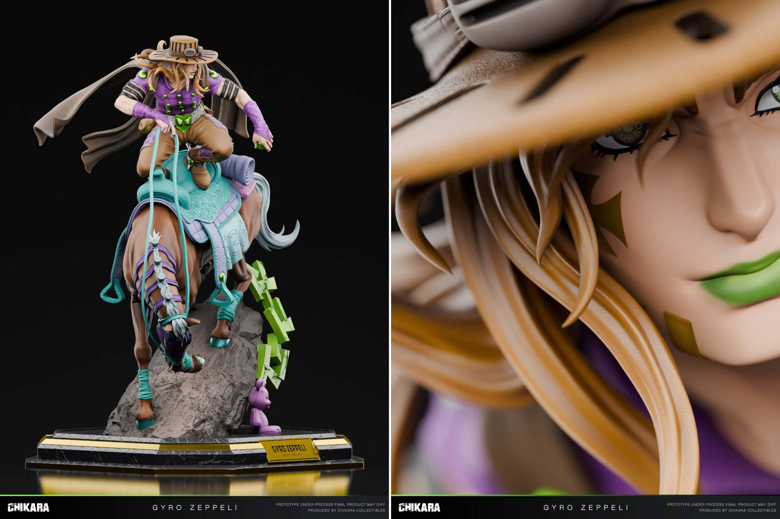 Детали статуи Джайро Цеппели