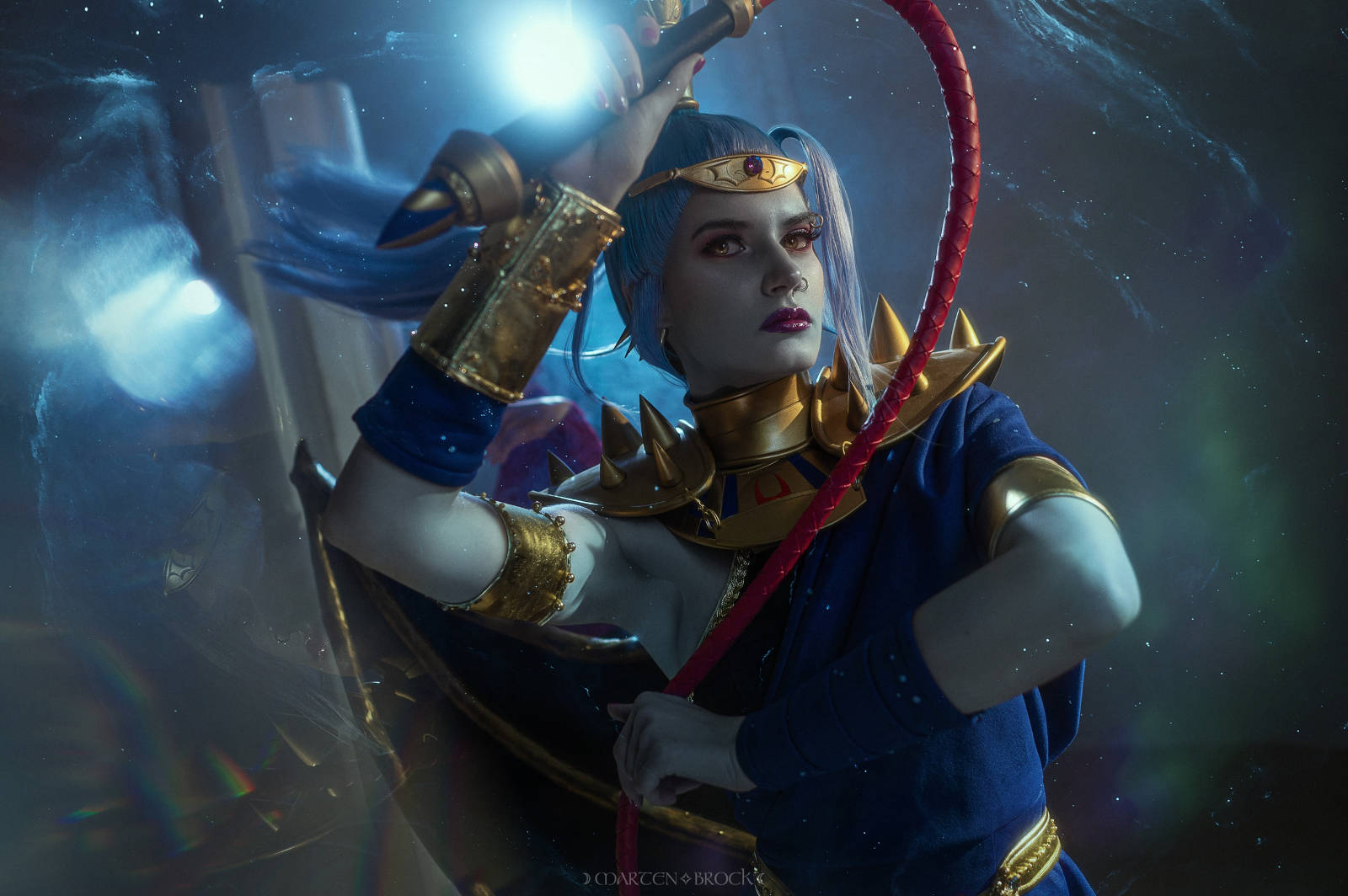 Косплей Мегеры из игры Hades