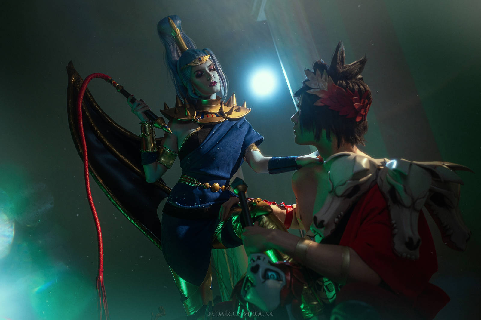 Косплей Загрея и Мегеры из игры Hades