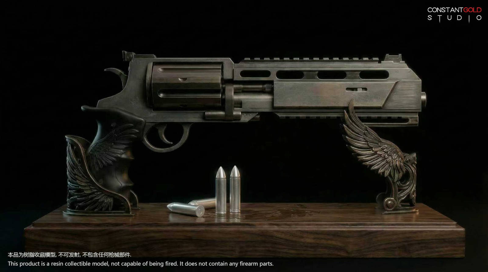 Детализированное изображение реплики револьвера