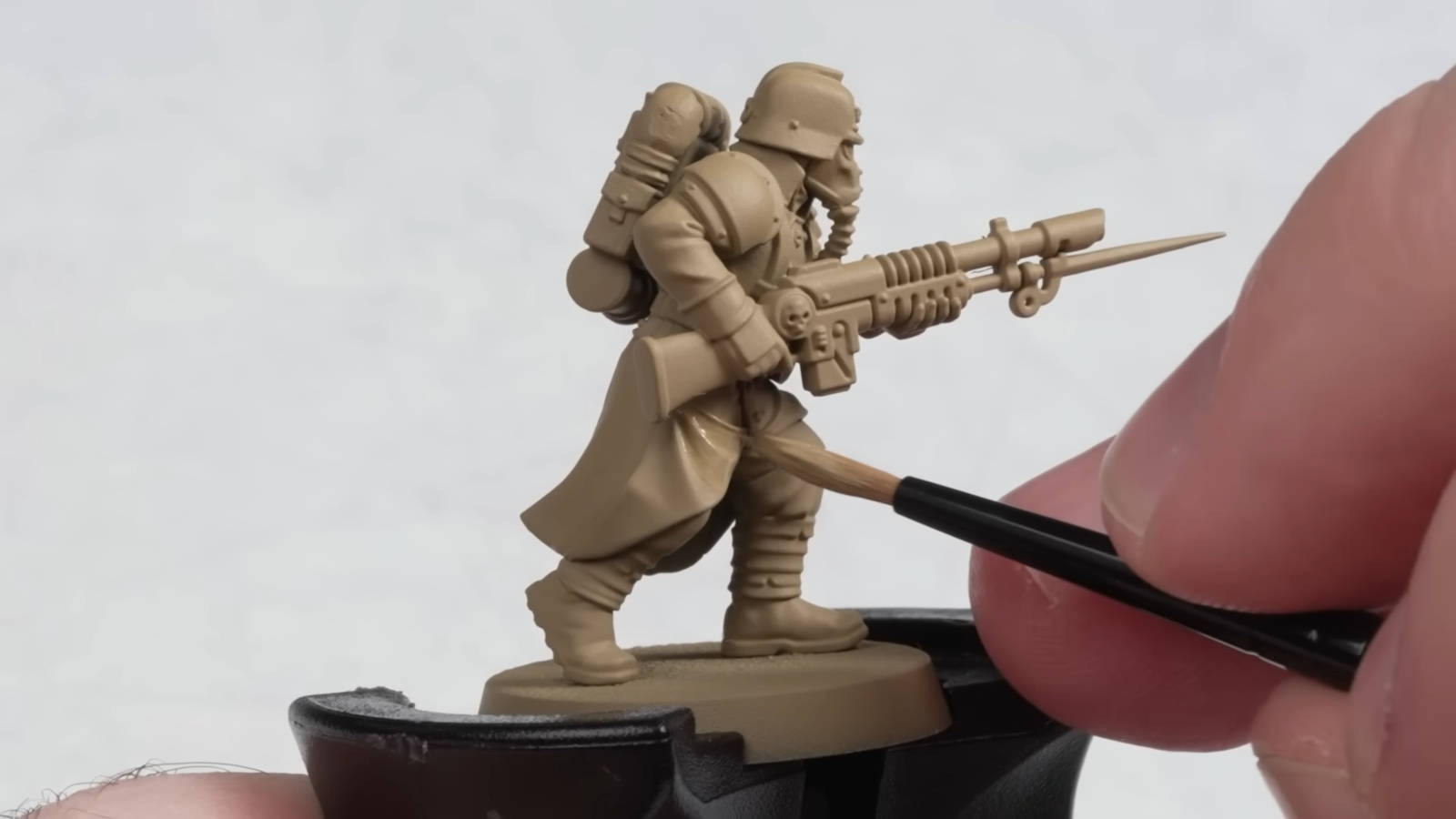 Пошаговая покраска миниатюры Warhammer 40,000