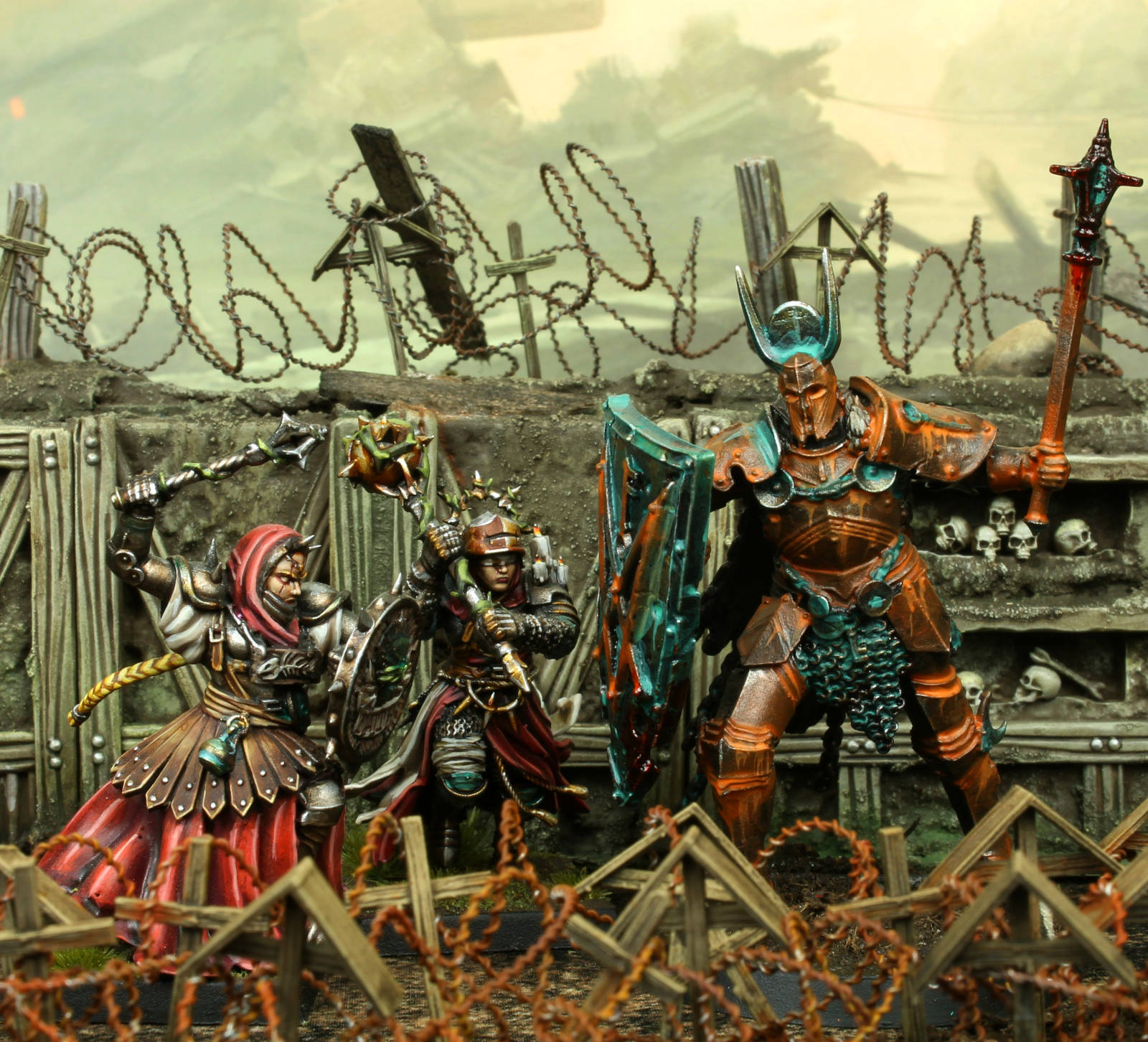 Изображение миниатюр боевых монахинь