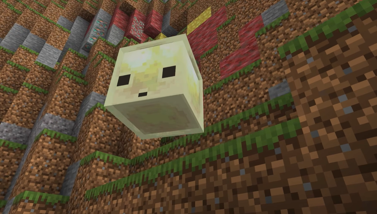 Моб Серный куб в Minecraft