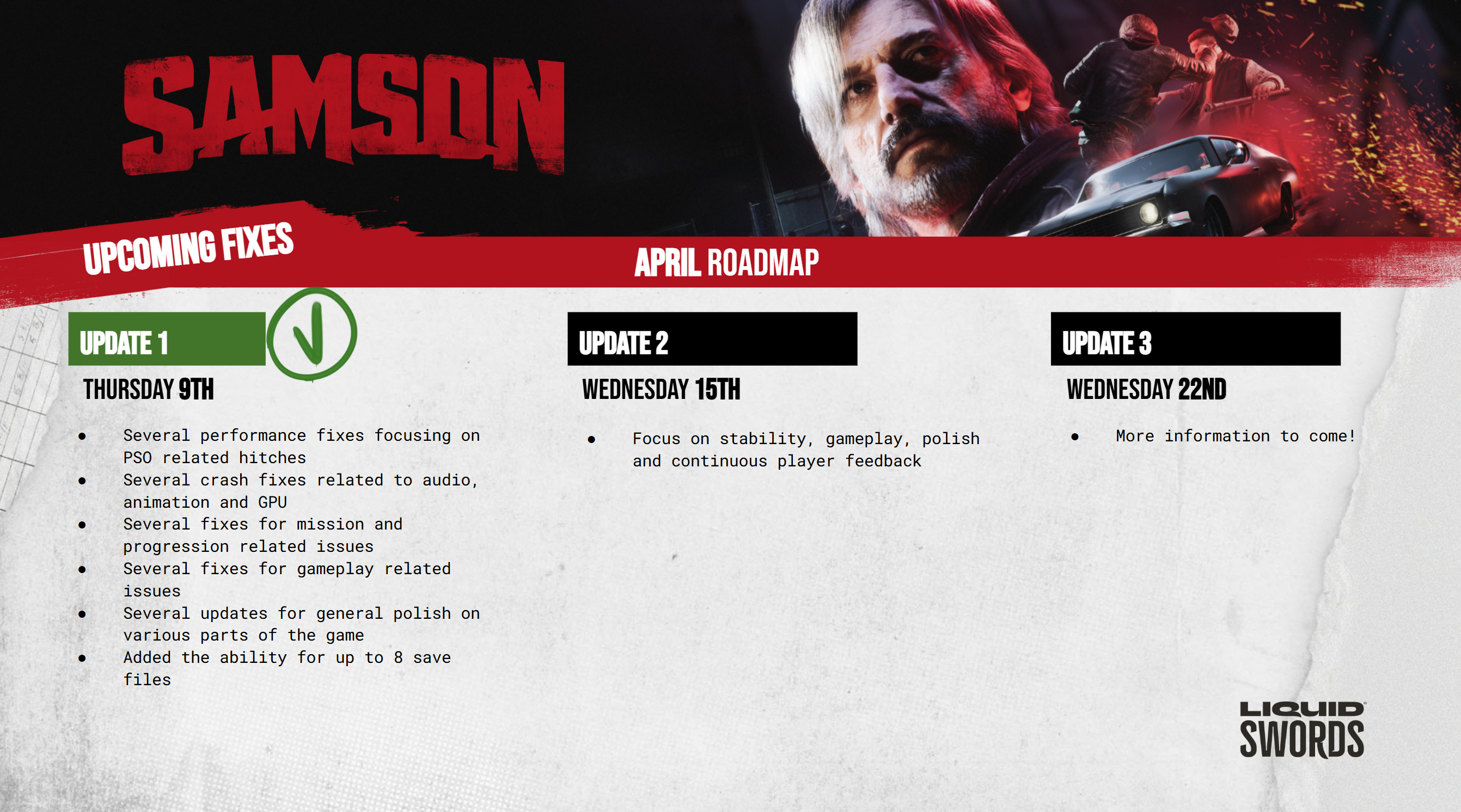 Samson Developers Launch Game Rescue Plan