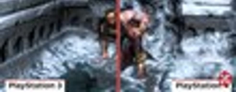 God of War III - сравнение графики на PS3 и PS4