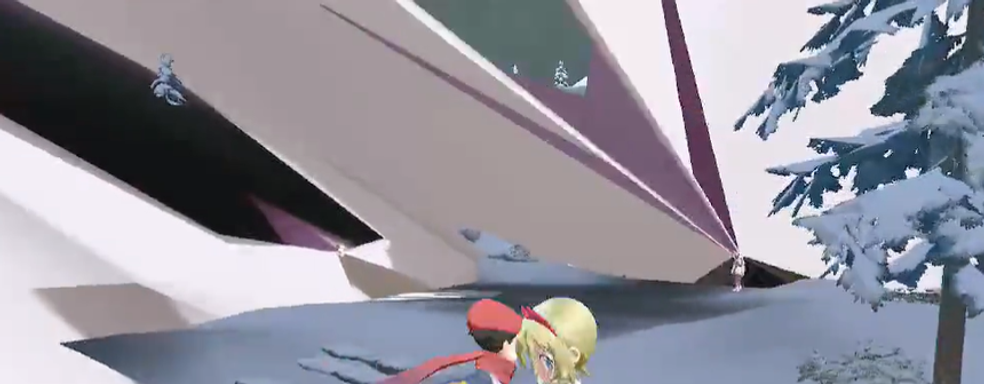 Pokemon Legends Arceus можно сломать, если вертеться вокруг девушки