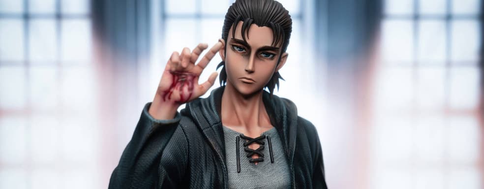 Титан-Прародитель: AZ Studio выпустит статую сурового Эрена Йегера из аниме «Атака титанов»