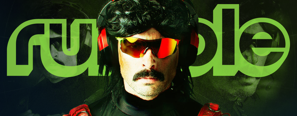 Streamer Dr Disrespect partners with Rumble