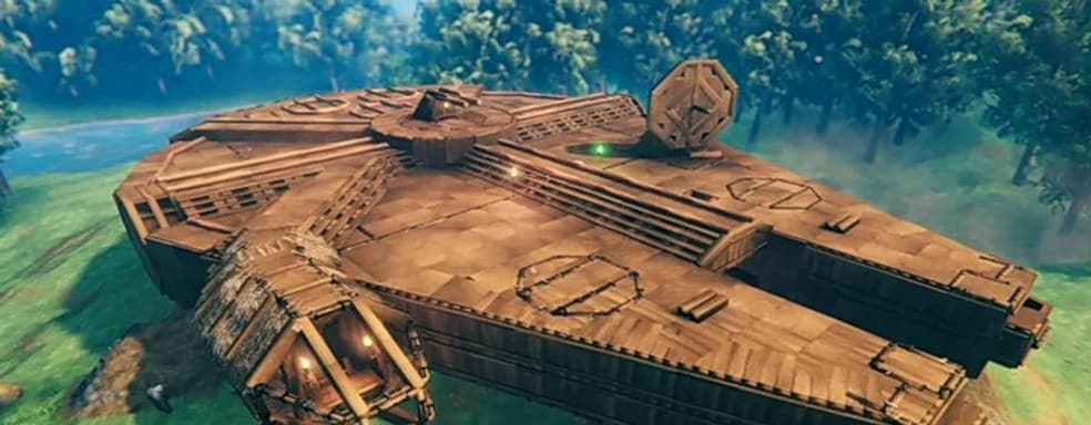 Игроки создали в Valheim Башню Саурона, «Сокол Тысячелетия» и другие конструкции