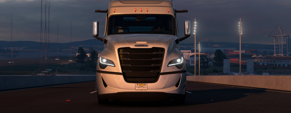 American Truck Simulator получила грузовик пятого поколения. Релиз Cascadia синхронизировали с реальной премьерой модели