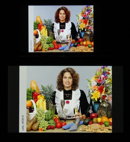 Обзор Samsung Galaxy Camera 2. Тестирование дисплея