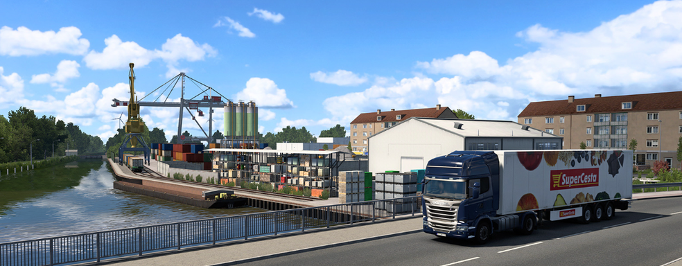 Euro Truck Simulator 2 получила бета-патч 1.51 с новым меню, адаптированным под геймпады и рули, а также ремейком Германии