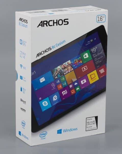 Коробка планшета Archos 80 Cesium