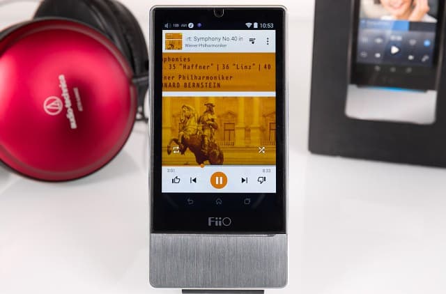 Аудиофильский Hi-Res DSD 384/32 плеер FiiO X7 и усилитель мощности FiiO AM2
