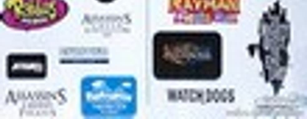 Логотипы новых частей Assassin's Creed, EndWar, Rayman и других игр Ubisoft