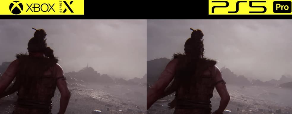 Hellblade 2 на PS5 Pro. Вышло сравнение улучшенной версии с Xbox Series X и ПК