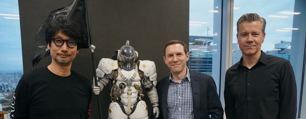 Death Stranding 2 все ближе? Главные маркетологи Sony посетили Хидео Кодзиму