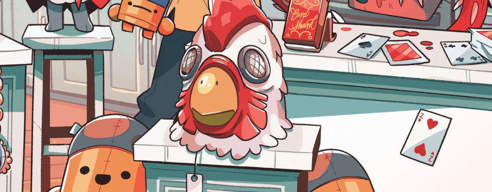 Незнакомка из рекламы Devolver Digital в Steam продолжает сводить с ума. Фанаты ищут гениального художника