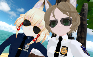 В метавселенной действует полицейский департамент. Аниме девушки патрулируют виртуальные миры