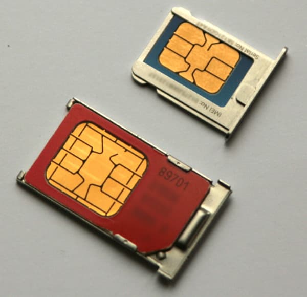 Mini-SIM и Micro-SIM Mini-SIM и Micro-SIM