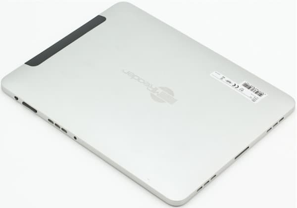 Задняя сторона планшета MIReader M10