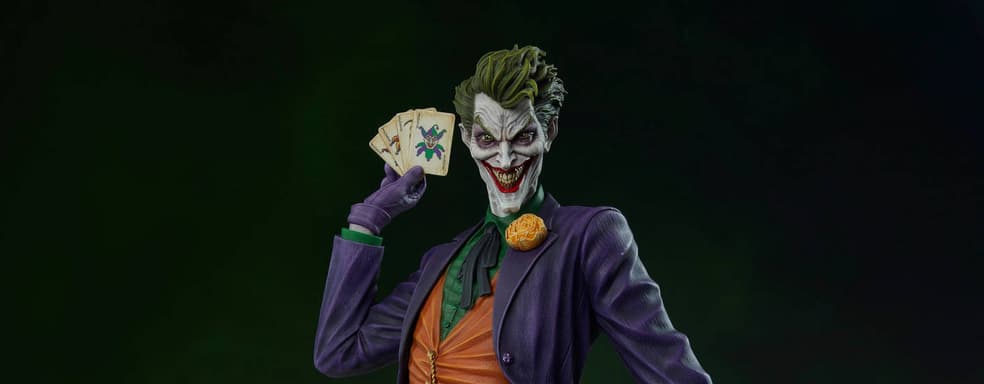 Мастер преступного мира: Tweeterhead перевыпустит статую Джокера из вселенной комиксов DC