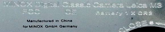 MINOX Leica M3