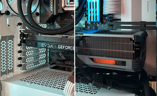 NVIDIA GeForce RTX 4090 настолько большая, что не помещается в корпус ПК. Корпус пилят