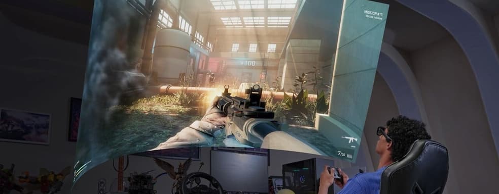 Очки дополненной реальности предлагают играть на 330-дюймовом экране. Известна цена XREAL Air 2