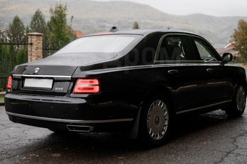 Выставленный на продажу Aurus Senat, конфискованный у бизнесмена Гольдмана