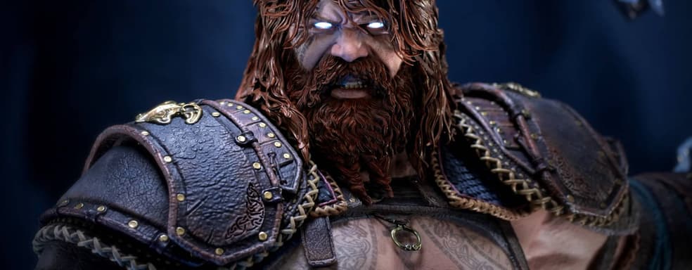 Трагический бог-громовержец: Prime 1 Studio представила статую Тора из God of War: Ragnarok