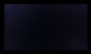 ЖК-монитор BenQ BL2400PT, распределение яркости черного поля по площади экрана