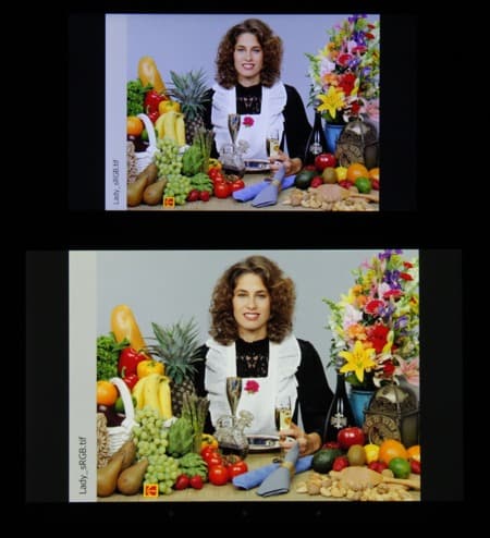 Обзор смартфона Kingzone Z1. Тестирование дисплея