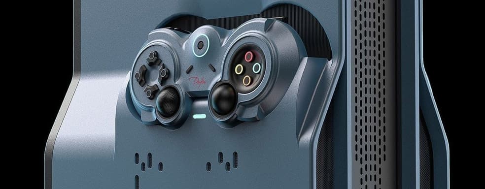 Смотрим концепт PlayStation 6 с промышленным дизайном в нескольких цветах