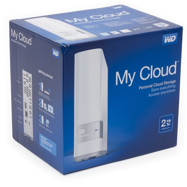 Упаковка Western Digital My Cloud