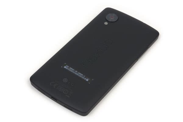 Внешний вид Google Nexus 5