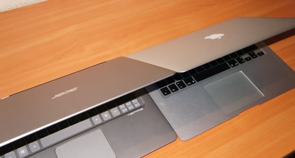 Сравнение Acer Aspire S3 с MacBook Air
