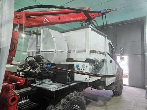 Смесительно-зарядный модуль на шасси «Садко NEXT»