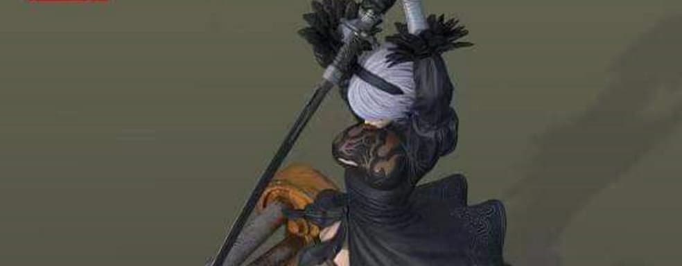 Прекрасная 2B — представлена фигурка андроида, которую можно раздеть