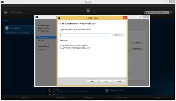 Программное обеспечение Sonos Controller
