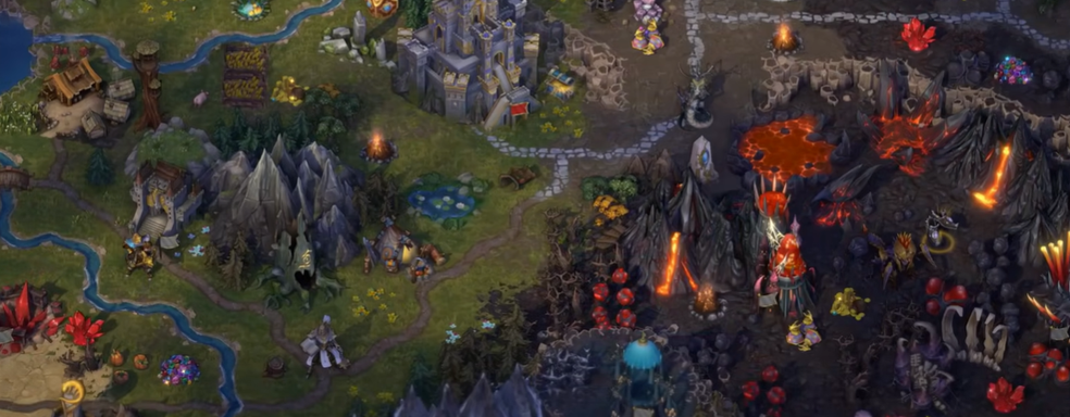 Heroes of Might and Magic Olden Era Teaser — Blooming Marsh Shown, Where You Can Hire Giant Toads
