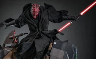 Come to the dark side: Hot Toys released a Darth Maul figure from "Star Wars"