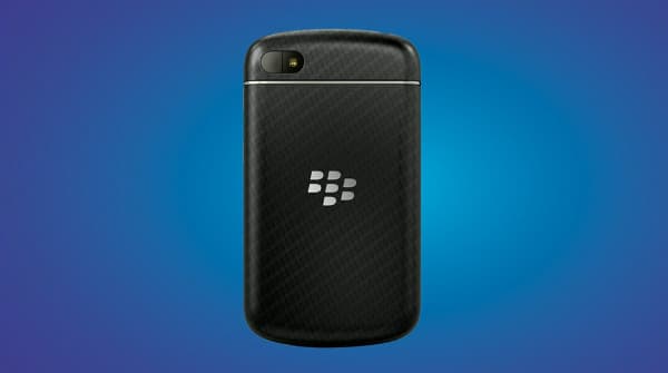 Задняя сторона BlackBerry Q10 Задняя сторона BlackBerry Q10