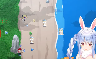 Online Vampire Survivors clone with VTubers soars on Steam after a small-cute update