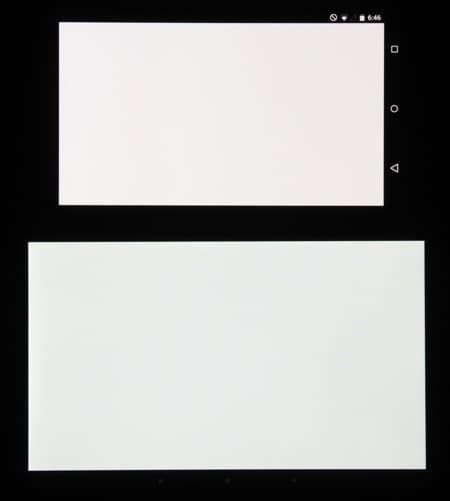 Обзор смартфона Nexus 6. Тестирование дисплея