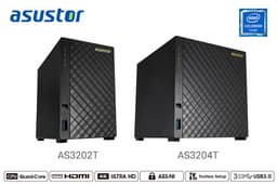 Asustor Introduces Network Attached Storage Devices Based on Intel® Celeron™ Processors