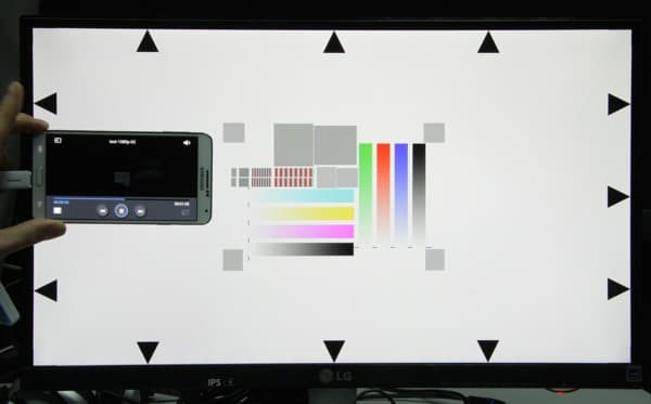 Результаты тестирования экрана Samsung Galaxy Note 3